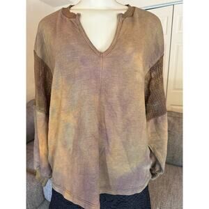 Vintage Havana Long Sleeve Tie Dye Size Medium NWT